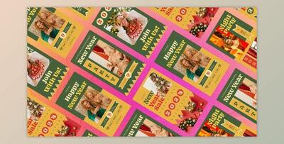 New Year Retro Stories (Videohive 50071009) - AE Project