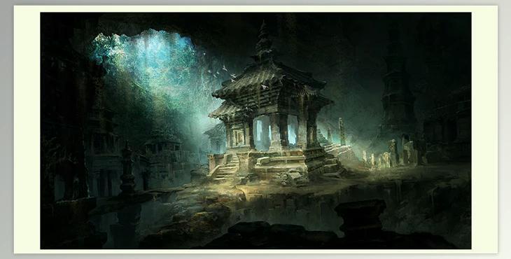 Basic Environment Concept Design for Wuxia Films - Wingfox