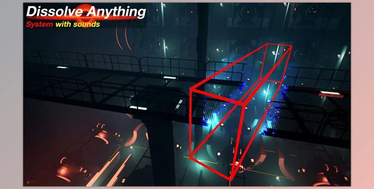 Unreal engine - Dissolve Anything v5.3