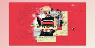 Quotes Title Posters (Videohive 21983278) - AE Project