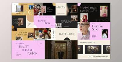 Minimal Aesthetic Intro 3 in 1 - AE Project Videohive 31441278