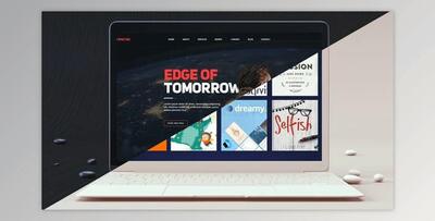 Laptop Mockup Dark And Light Color (Videohive 24006407) - AE Project