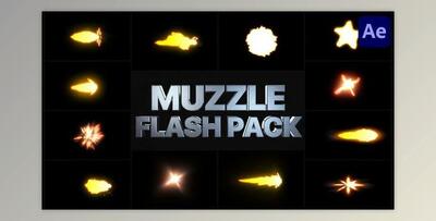 Muzzle Flash Pack 03 - After Effects (Videohive 31835571) - AE Project