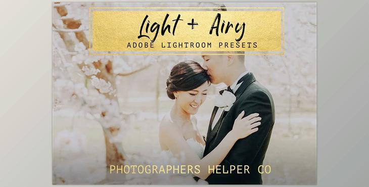 Light & Airy LR Preset Pack CreativeMarket-2379947 (LRTEMPLATE)