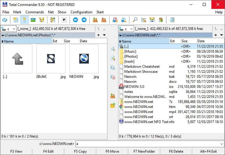 Total Commander 11.55 + Final Extended 25.2 / Ultima Prime 9.2