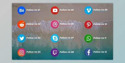Social Media Pack (Videohive 33220257) - PR Project