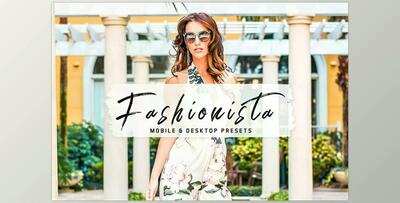 Fashionista Pro Lightroom Presets CreativeMarket - 6812505