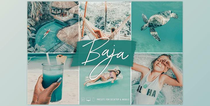 Signature Edits – The Baja Breeze Tropical Lightroom Preset Collection (XMP, DNG)