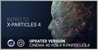 Intro to X-Particles 4: Creating Abstract Images in Cinema 4D R26 By Davide Frusteri