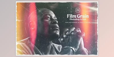 Film Grain Photoshop Action - 120919016