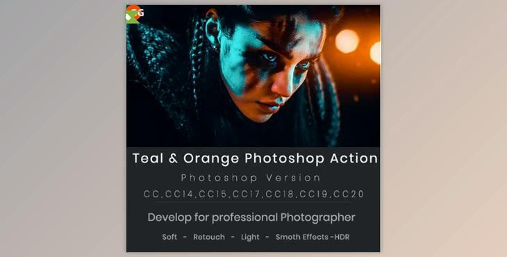 Teal & Orange Photoshop Action GraphicRiver-28975559 (ATN)