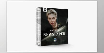 MotionVFX - mStyle Newspaper For DaVinci Resolve