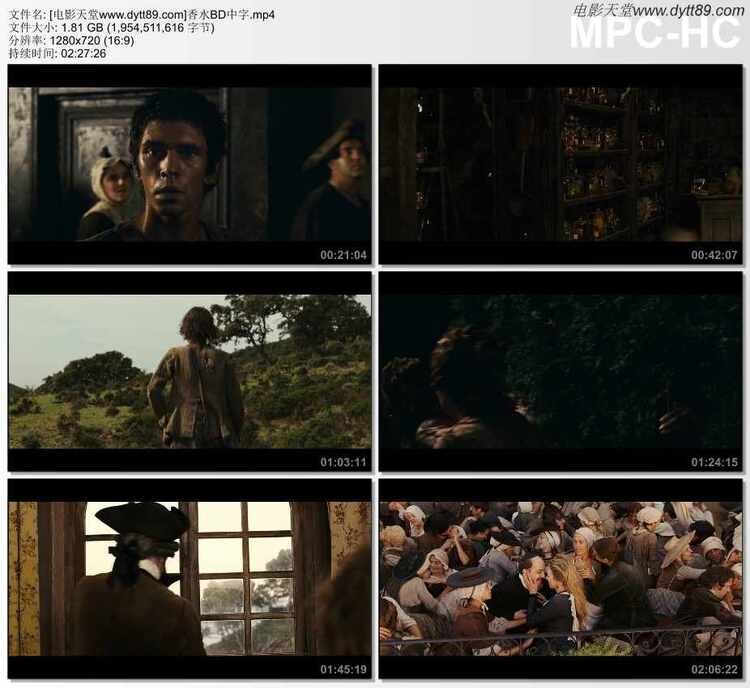 2006年欧美经典犯罪奇幻片《香水》BD中字