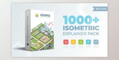 Isopix - Isometric Explainer Pack (Videohive 31944698) - AE Project