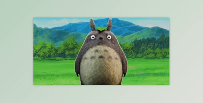 My neighbor Totoro in 3D Blender 4. Beginners Course