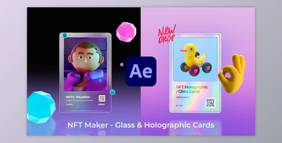 NFT Cards Maker (Videohive 38911150) - AE Project