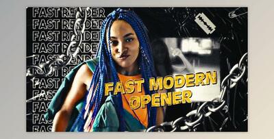 Fast Modern Opener (Videohive 41881224) - AE Project