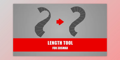 Edge Loop Length Tool v1.1 for 3ds max