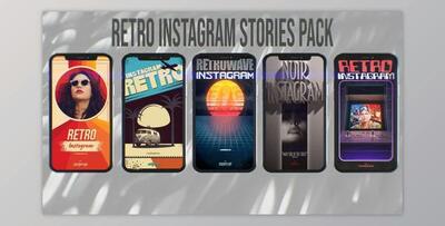 Retro Instagram Stories Pack (Videohive 27096332) - AE Project