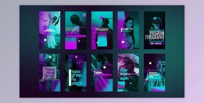 Abstract Instagram Stories (Videohive 48318220) - AE Project