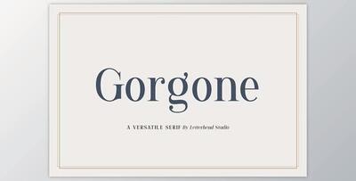 Gorgone – A Versatile Serif 2815194