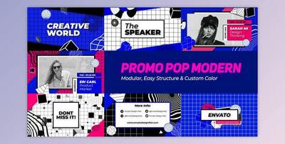 Promo Pop Modern (Videohive 42355963) - AE Project