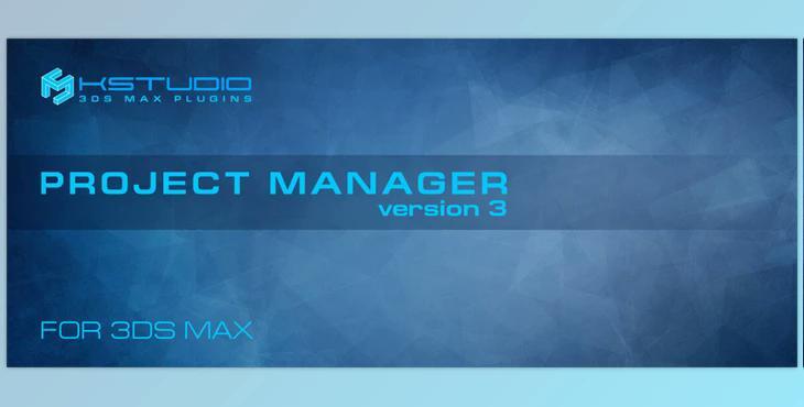 3d-kstudio Project Manager 3.35.75 for 3dsMax upto 2025