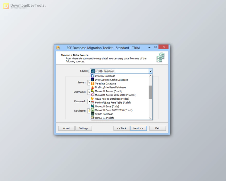 ESF Database Migration Toolkit Professional v11.2.27 + CRACK