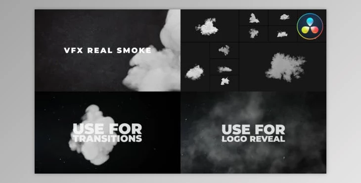 VFX Real Smoke for DaVinci Resolve (Videohive 50500558)