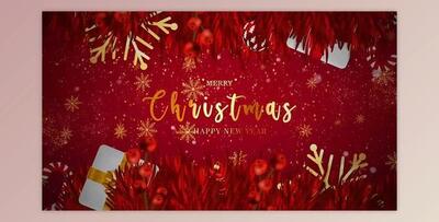 Merry Christmas And Happy New Year Opener 3 (Videohive 49409437) - AE Project