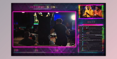 Neon Stream Package (Videohive 35014129) - AE Project