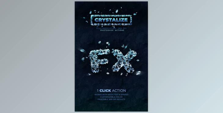 Crystalize – Photoshop Action – 300 DPI GraphicRiver-28507917