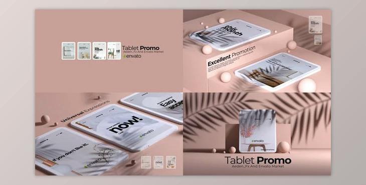 Tablet Mockup (Videohive 44536572) - AE Project