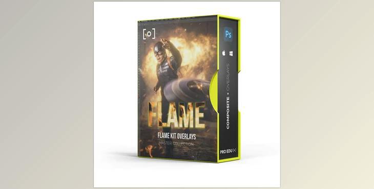 Pro EDU – Flame Kit FX Overlays Bundle Volume 1 & 2