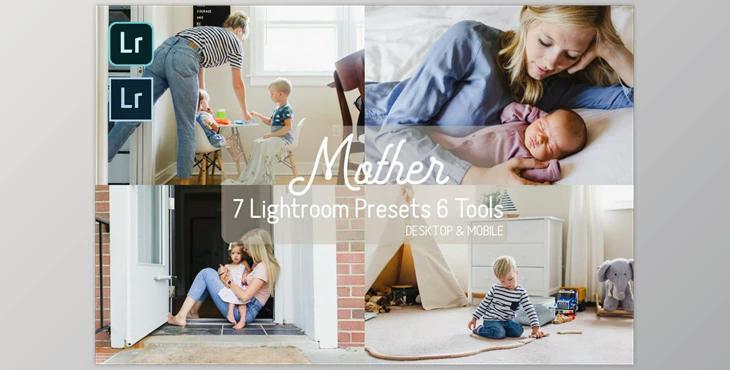 Mother Mobile/PC Lightroom Presets CreativeMarket-5925668