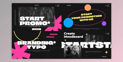 Branding Typo Slides (Videohive 48525188) - AE Project