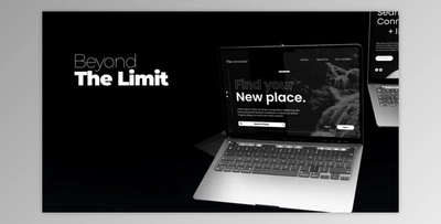 Realistic Laptop Mockup (Videohive 51028464) - AE Project