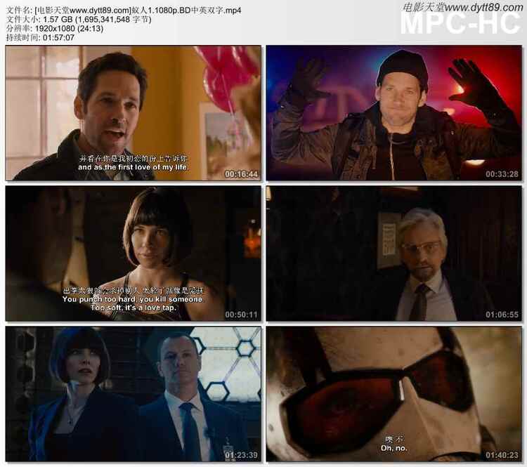 2015年美国经典科幻片《蚁人》BD中英双字