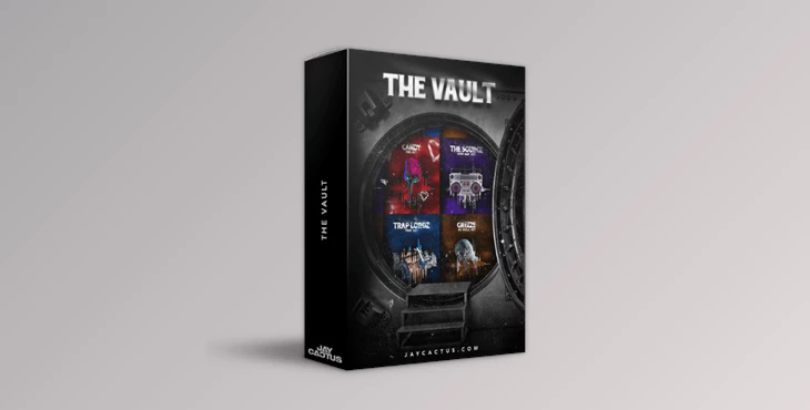 Jay Cactus The Vault Drum Kit WAV MiDi