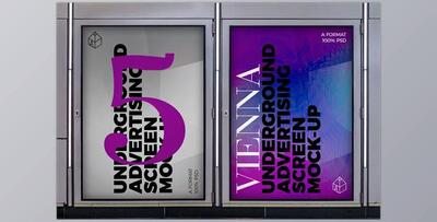 Vienna U-ground Ad Screen MockUps 4 CreativeMarket-4857355