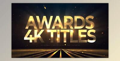 Awards 4K Titles - Lines (Videohive 25211057) - AE Project