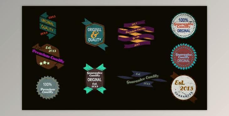 Retro Label I (Videohive 4280337) - AE Project