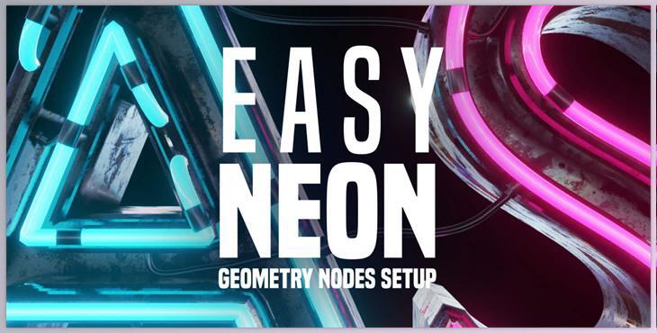 Blender Market – Easy Neon v1.3