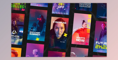 Cyberpunk Stories (Videohive 39466196) - AE Project