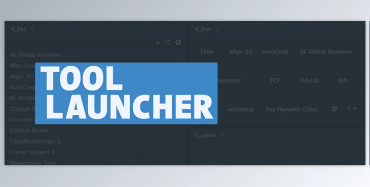 Aescripts Tool Launcher v1.4.2 Full + Tutorials (Win, Mac)