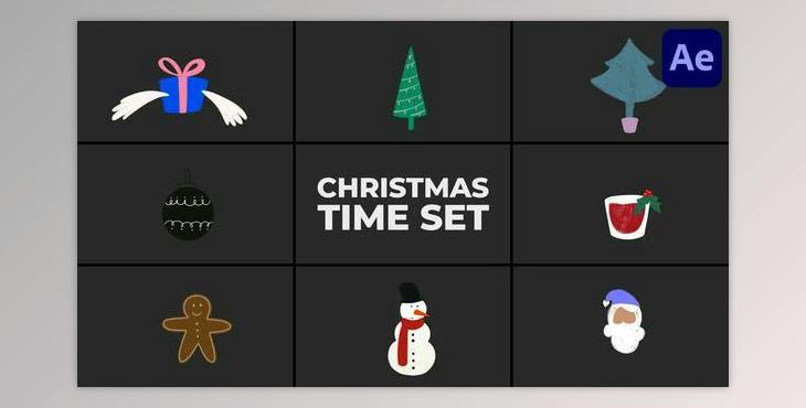 Christmas Time Set for After Effects (Videohive 49263906) - AE Project