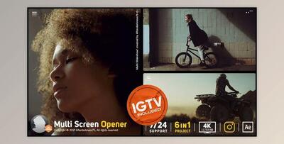 Videohive Multi Screen Opener V3 31144549