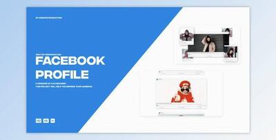 Facebook Profile (Videohive 35915550) - AE Project