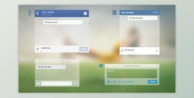 Messages Social Networks (Videohive 9916826) - AE Project