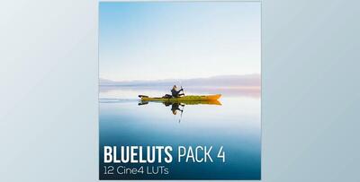 BLUELUTS – PACK 4 – Cine4 LUTS (cube)